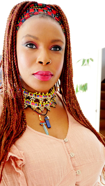 Calixta Beaded Eye Wear and Face Mask Cord