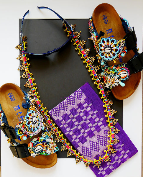 Calixta Beaded Eye Wear and Face Mask Cord
