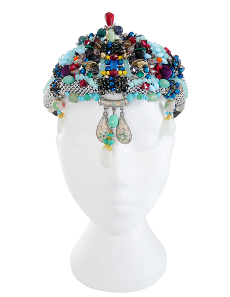 Cinnia Multi-Beaded Embellished Head Piece