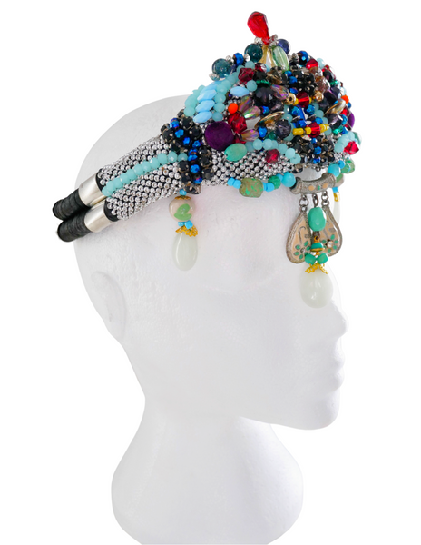 Cinnia Multi-Beaded Embellished Head Piece