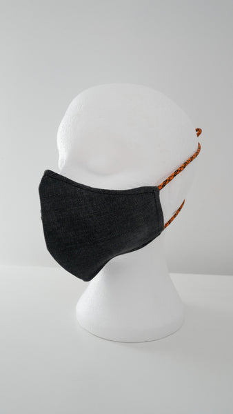 DENIM PATCHWORK FACE MASK