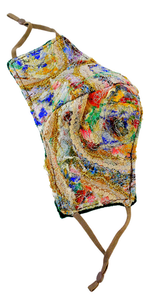 Full Bloom Reusable Washable Applique And Embroidered Face mask