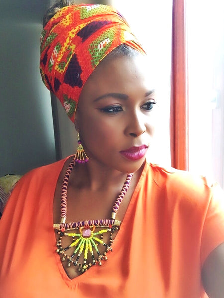 Mohini Beaded Embellished Cord Necklace