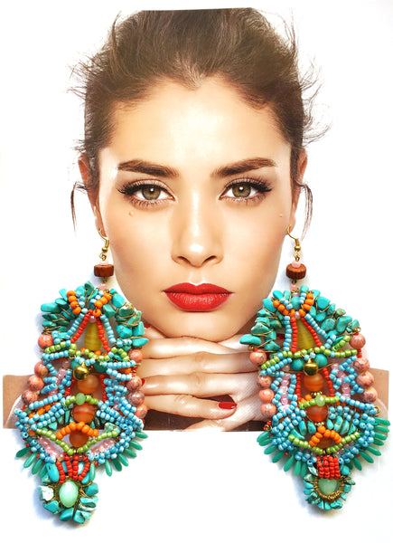 Tatiana Earrings by Anita Quansah London