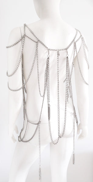 Bennu Silver-Plated Brass Body Chain Anita Quansah London