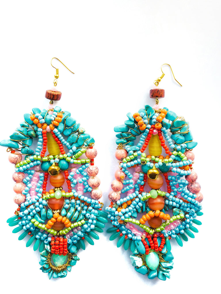 Tatiana Beaded Earrings