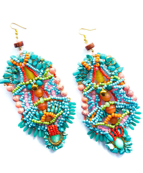 Tatiana Beaded Earrings