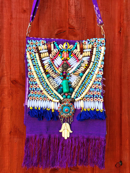 Cosima fringed cross body bag