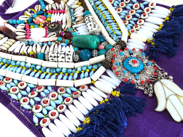 Cosima fringed cross body bag