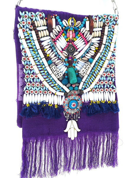 Cosima fringed cross body bag