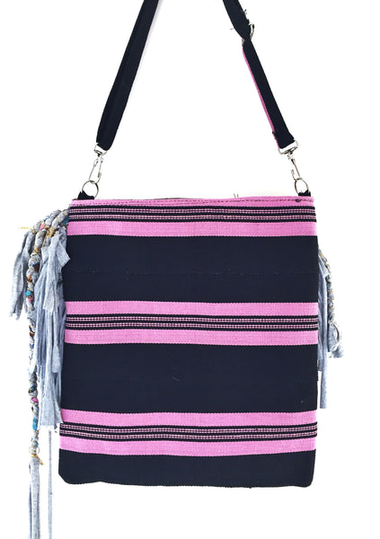 Collette fringed cross body bag
