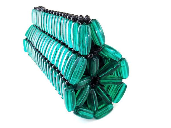 Kampala Clutch Green/Small