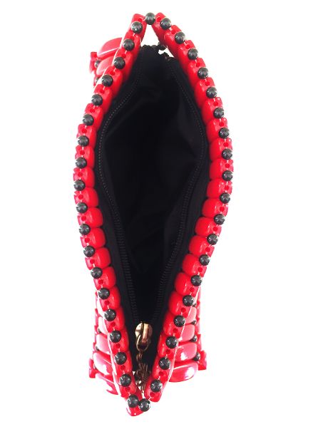 Kampala Clutch Red/Small