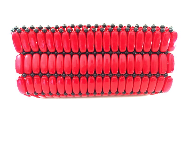 Kampala Clutch Red/Small
