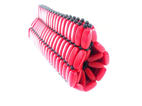 Kampala Clutch Red/Small