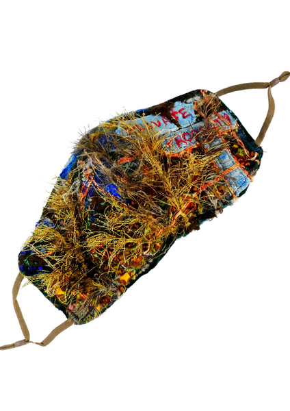 Keep Off Private Property Reusable Washable Applique And Embroidered Face Mask