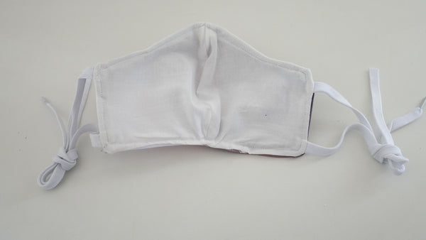 LIMITED EDITION BEXLEY PRINT BEADED FACE MASK BY ANITA QUANSAH LONDON