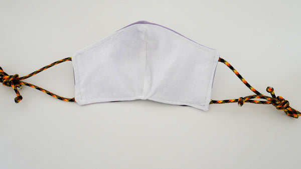 LIMITED EDITION INA PRINT BEADED FACE MASK