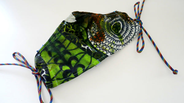 Reusable, Washable, Distressed, Studded, Patch Work Denim, And Lace Face Mask
