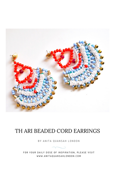 The Ari Beaded Drop Earring Making Kit + Guide For Advanced Level