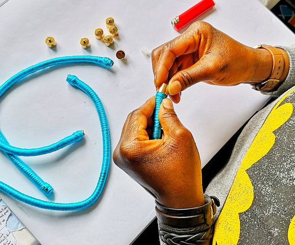 The Indah Multi-Beaded Cord Necklace Kit + Guide Advanced Level