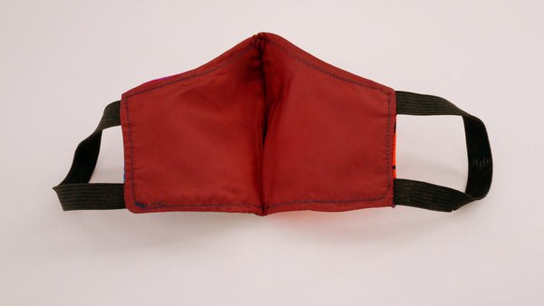 Two Sided African Print Washable, Reusable, Child Face Mask
