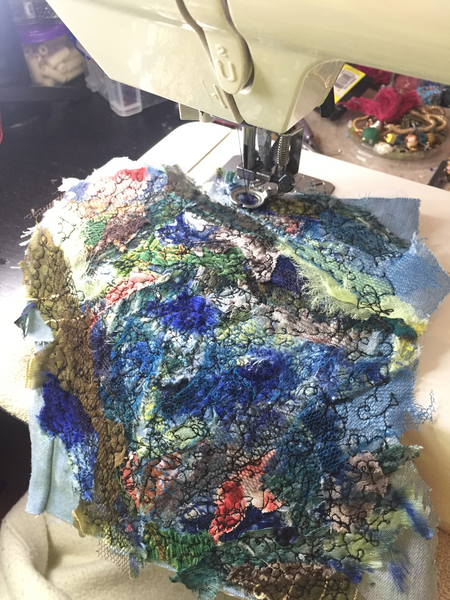 Blooming Marvellous Reusable Washable Applique And Embroidered Face Mask