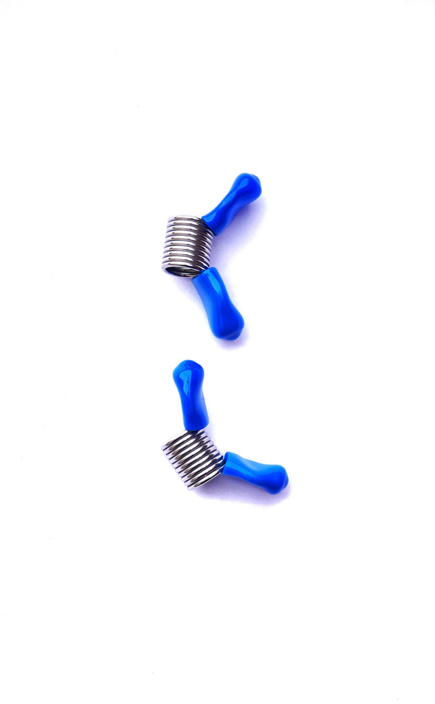 2 Large Stainless Steel Bead Stoppers.