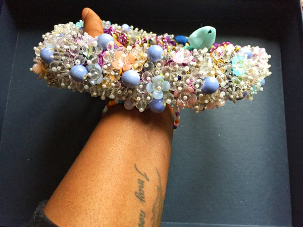 Voluptas Multi-Beaded Embellished Headband