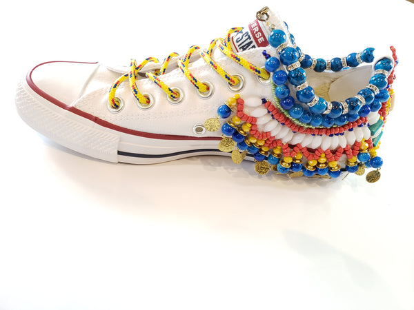 Zadie Beaded Embellished Chuck Taylor All Star Low Top Converse