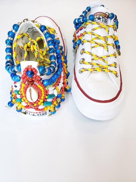 Zadie Beaded Embellished Chuck Taylor All Star Low Top Converse