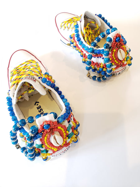Zadie Beaded Embellished Chuck Taylor All Star Low Top Converse