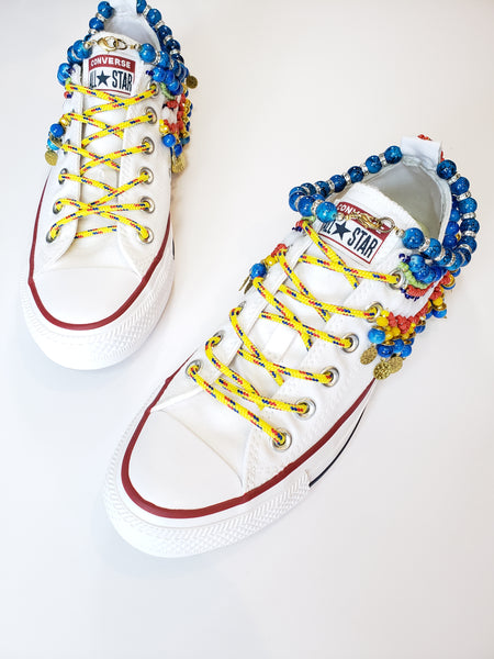Zadie Beaded Embellished Chuck Taylor All Star Low Top Converse