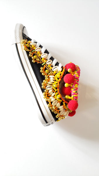 Monet Beaded Embellished Chuck Taylor All Star Low Top Converse