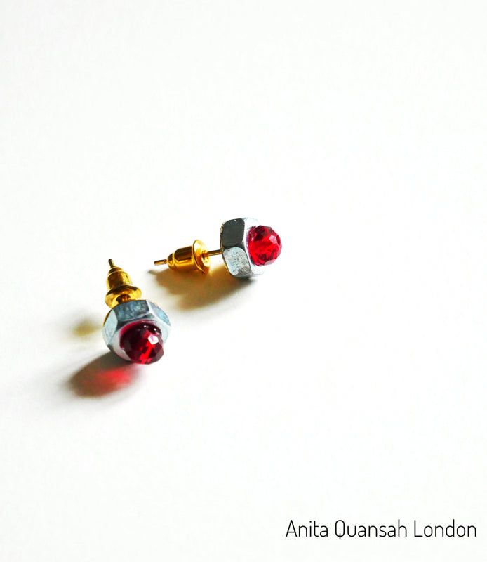 How To Make The Hux Nuts Stud Earrings