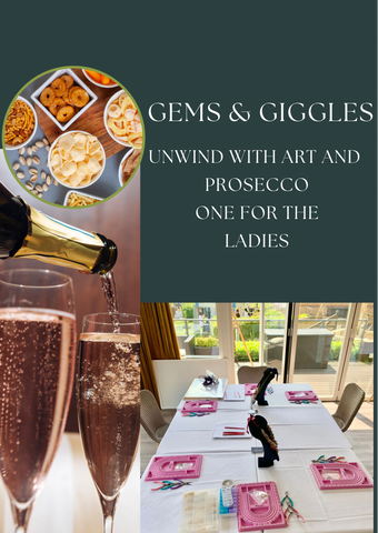 Gems and Giggles Ladies’ Night: Sip, Nibble, and Create! July Dates Milton Keynes