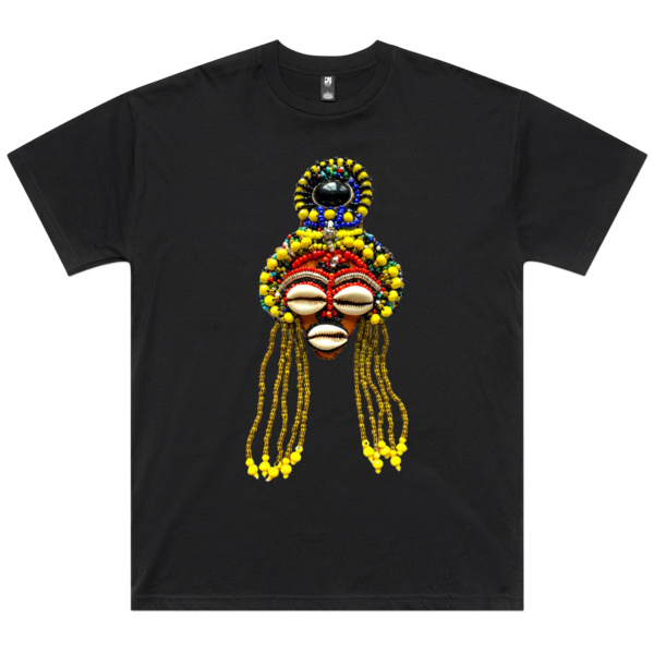 Agaba Crowned Unisex Black T-Shirt