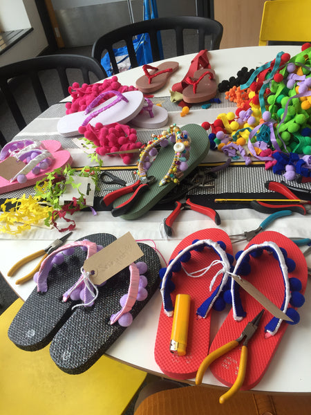 DIY Flip-Flop Customising Workshop For Children