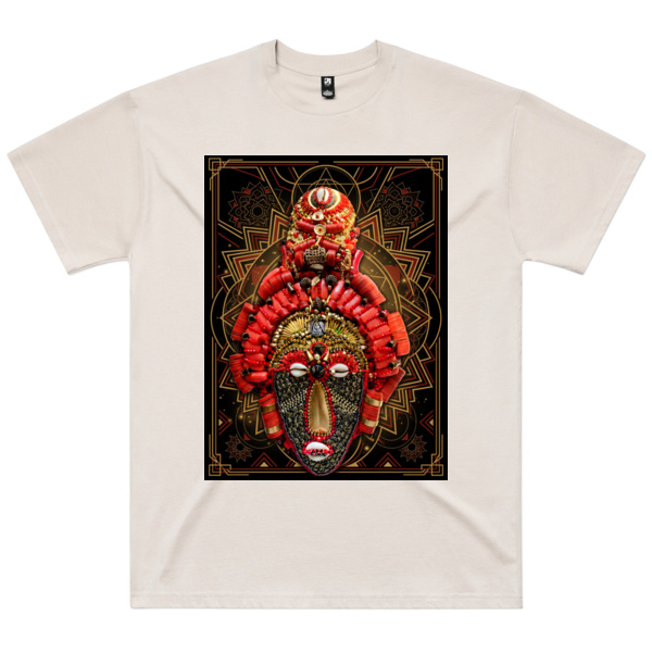 Nne Mmuo Crowned Bone Colour T-Shirt