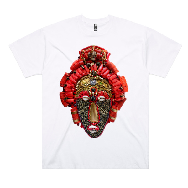 Nnenwanyi Crowned Unisex White Oversized T-Shirt