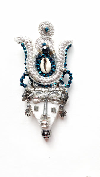 The Nne Onwa Goddess Post Back Earrings