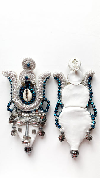 The Nne Onwa Goddess Post Back Earrings
