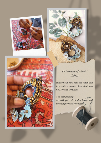 UPCYCLED TEXTILE JEWELLERY WORKSHOP