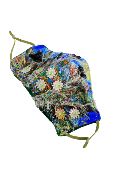 A Little Bird Told Me Reusable Washable Applique And Embroidered Face Mask