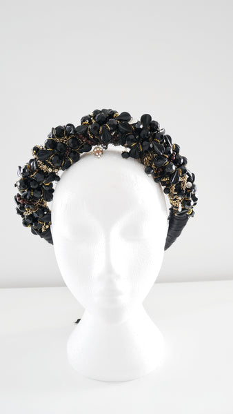 Anthea Flower- Cluster Multi-Beaded Necklace by Anita Quansah London