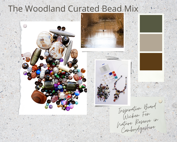 The Woodland Curated Bead Mix 