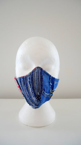 Reusable, Washable, Distressed Denim Not Your BAE Face Mask