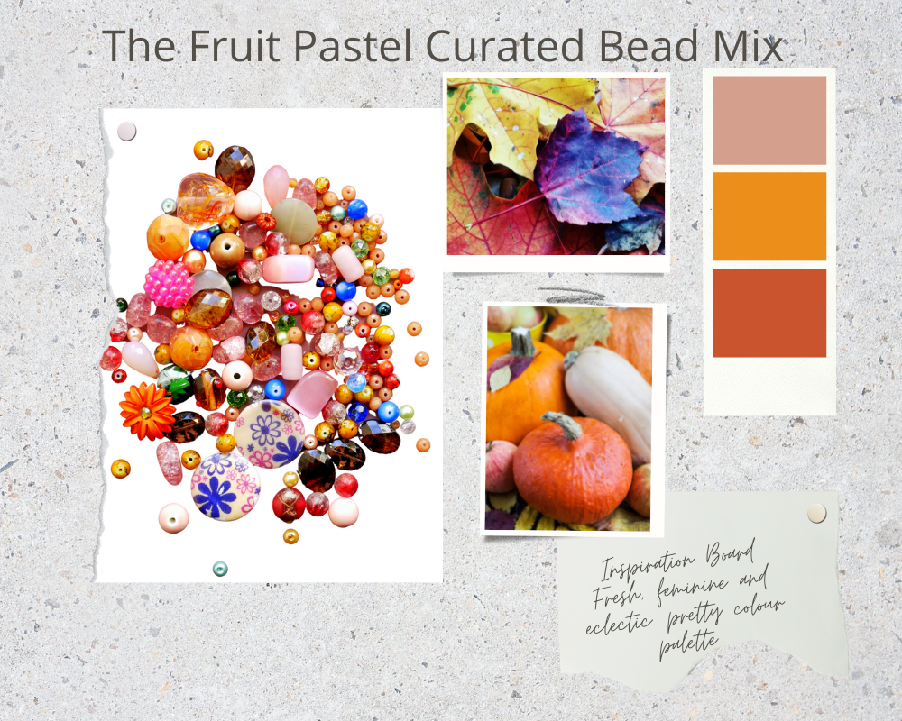 The Fruit Pastel Curated Bead Mix