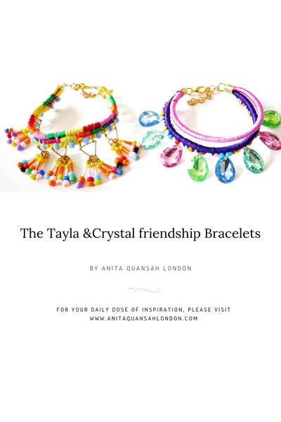 The Tayla Multi-Beaded Embellished Friendship Bracelets Kit + Guide