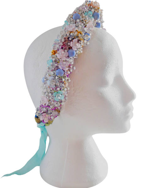 Voluptas Multi-Beaded Embellished Headband